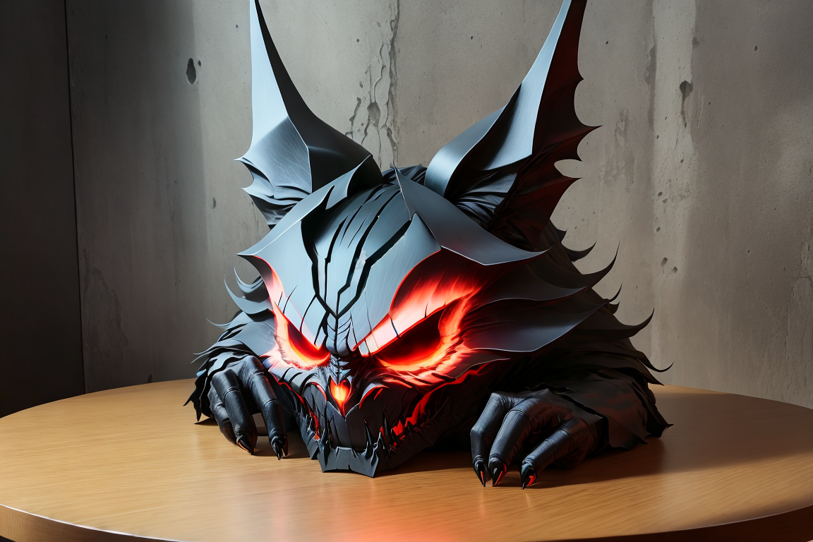 Попросил нейросеть отправить мне смартфон со злодейской рожицей на нем. Ну что ж, она выдала это.