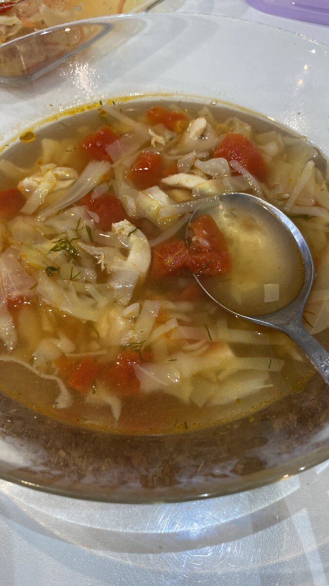 Вкус супа мне очень понравился. Даже неожиданно, я думала мне будет сложно его есть. 