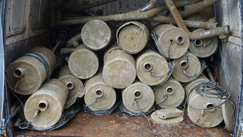 После проверки трубы и насосы готовят к следующему году