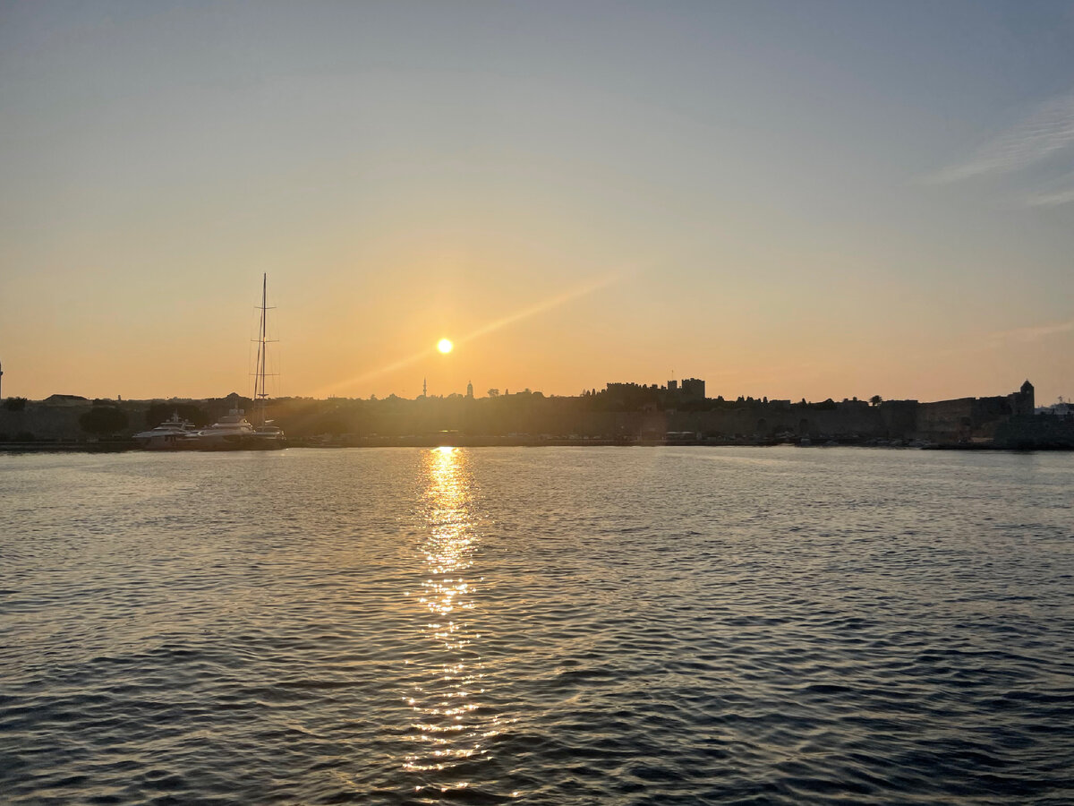 Родос. Порт.