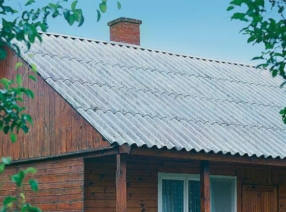 Загородный дом без водостока