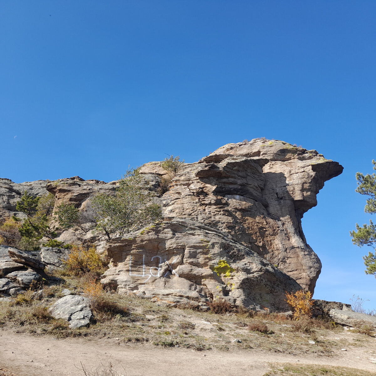 Монгольский сфинкс. Цах гугол переводит как время....