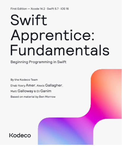    Swift Apprentice: Fundamentals (First Edition): Beginning Programming in Swift