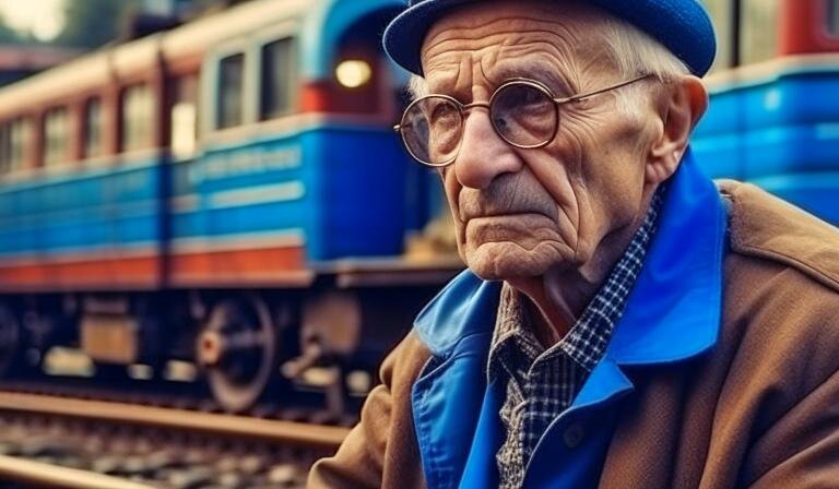 Холодным утром 1971 года на перрон небольшой привокзальной площади подкатил поезд. Среди пассажиров, сошедших на перрон, был пожилой мужчина лет шестидесяти пяти в старом потрепанном пальто и кепке.