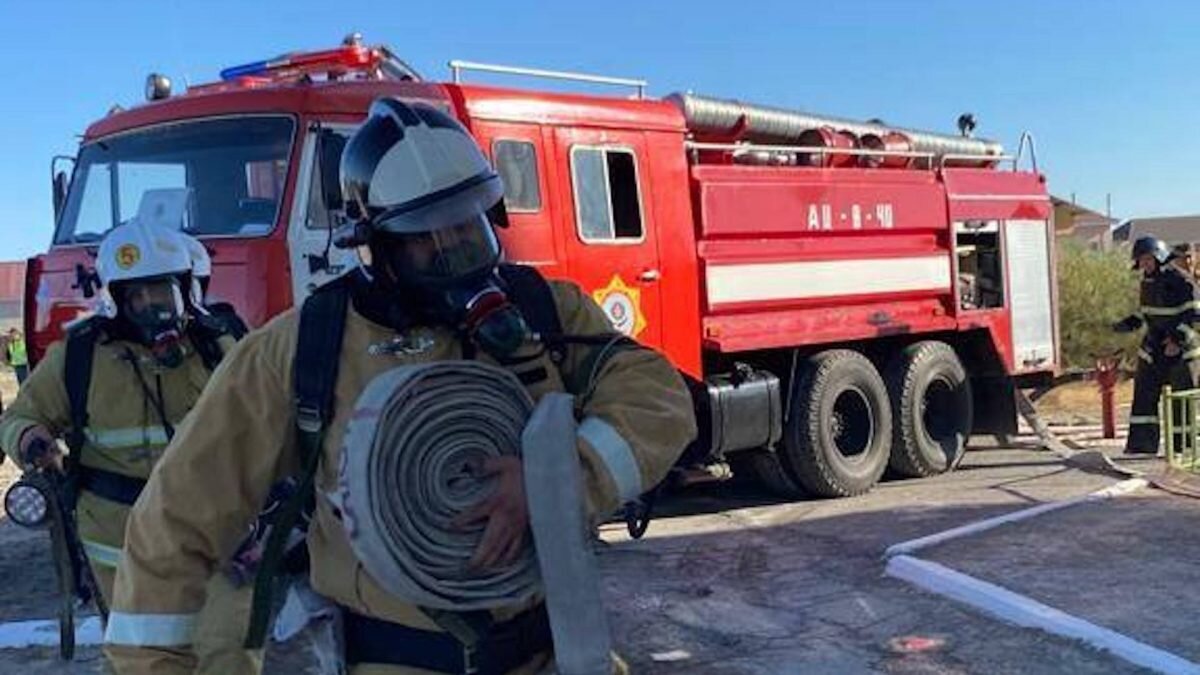    Фото: МЧС РК Август Макаров