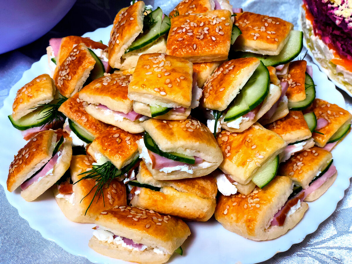 Горячие бутерброды «Деревенский завтрак»