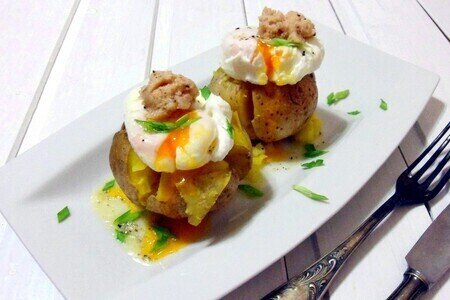 завтрак в микроволновке