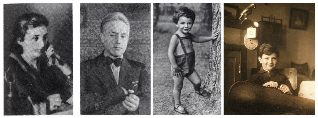  Родители и Александр Анатольевич. Фото из книги А.Ширвиндта и Б.Поюровского "Былое без дум"