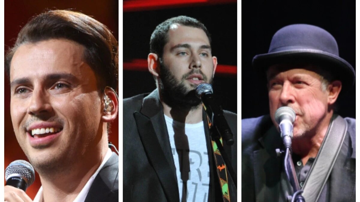 Максим Галкин*, Семен Слепаков*, Андрей Макаревич*. Фото: кадры из видео