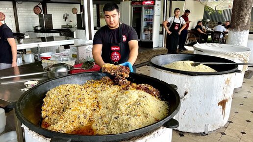 Традиционный вкус узбекского национального плова l OSH CITY в Ташкенте