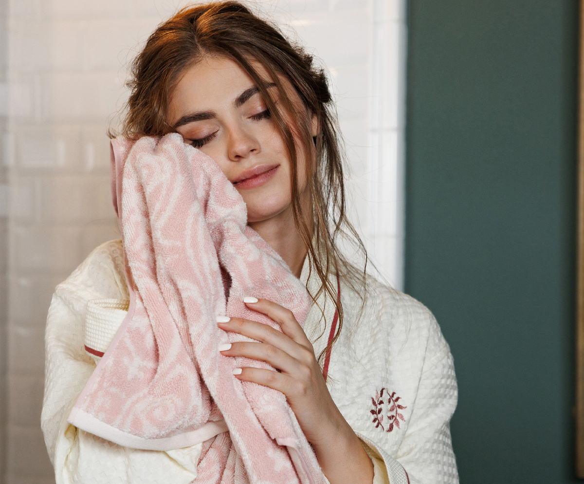 Полотенце махровое "Современный винтаж"