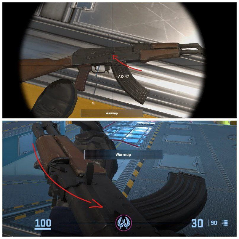     Ошибка с предохранителем у AK-47 в CS2