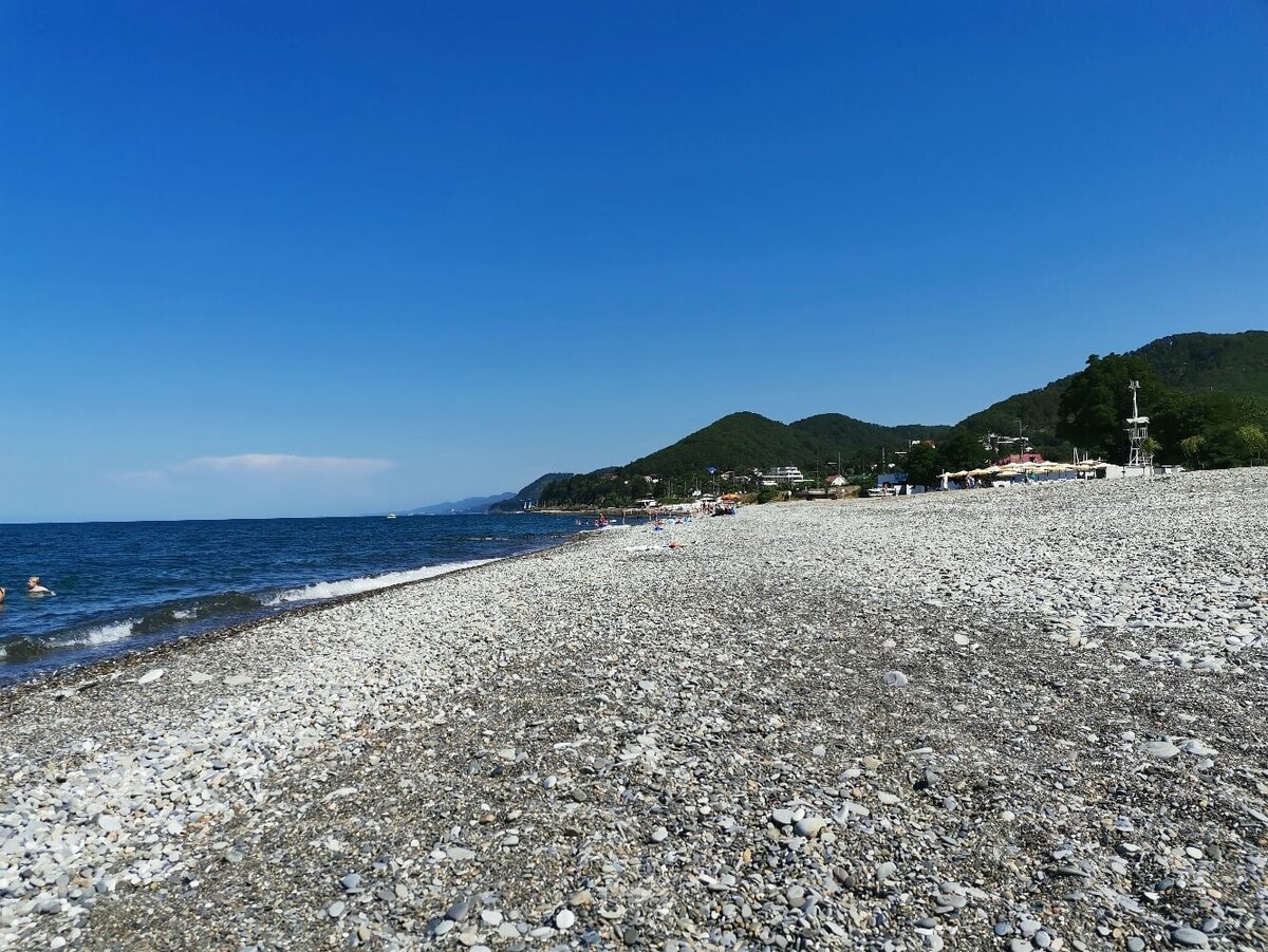 пляжи поселка головинка в сочи