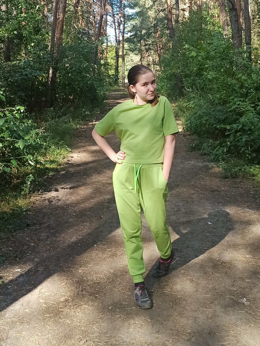 Этот костюмчик я сшила сама