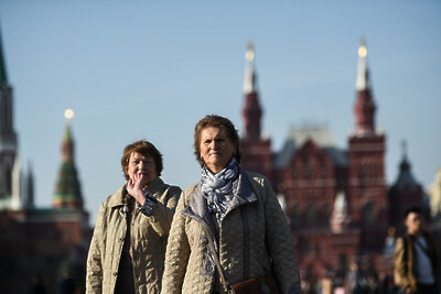    Пенсионеры в Москве ©Николай Корешков РИАМО
