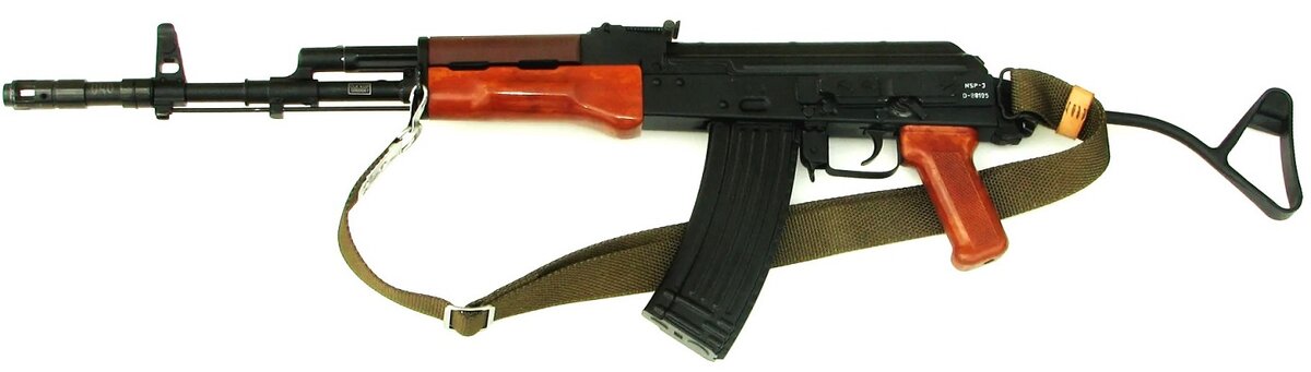 Автомат обр. 1988 года. Вид слева.