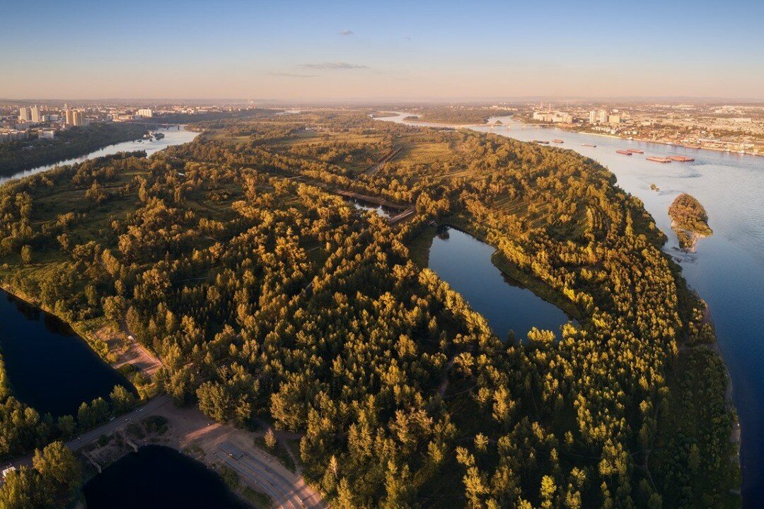 Остров Татышев, Красноярск