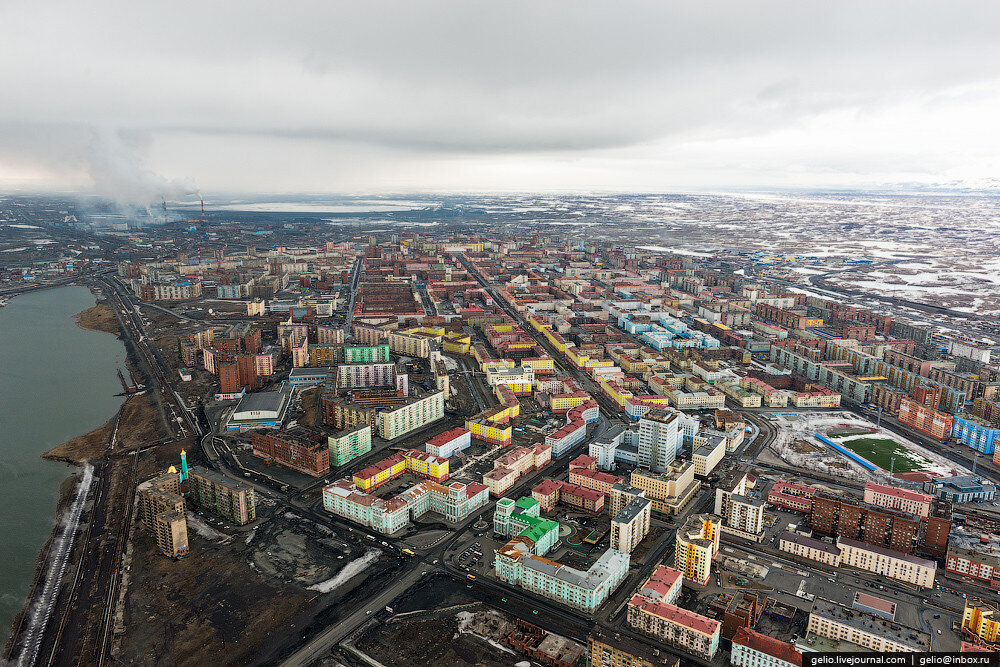 Норильск - фото, достопримечательности, погода, что посмотреть в Норильске на карте