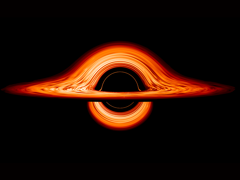 Чёрная дыра — это область пространства