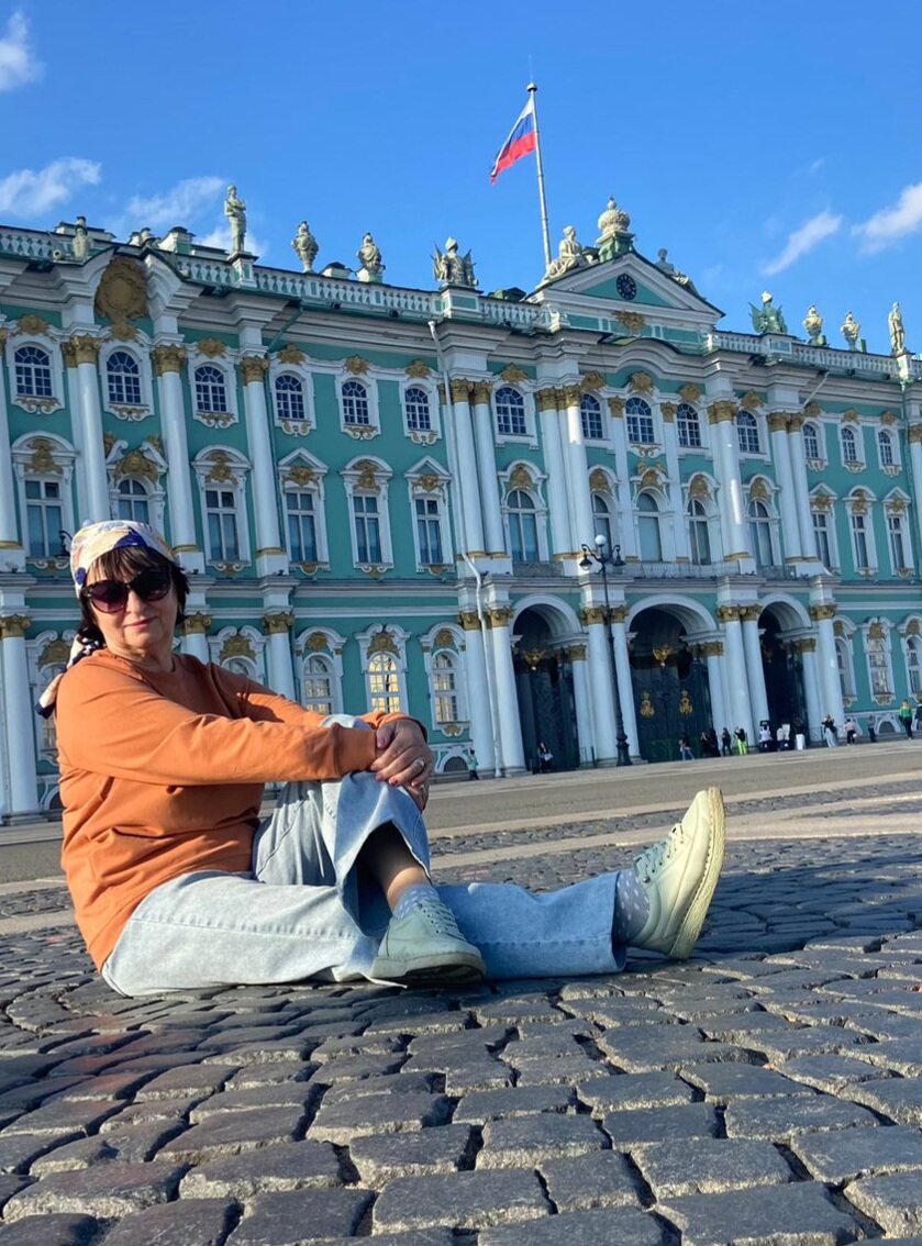 Фото автора На Дворцовой площади