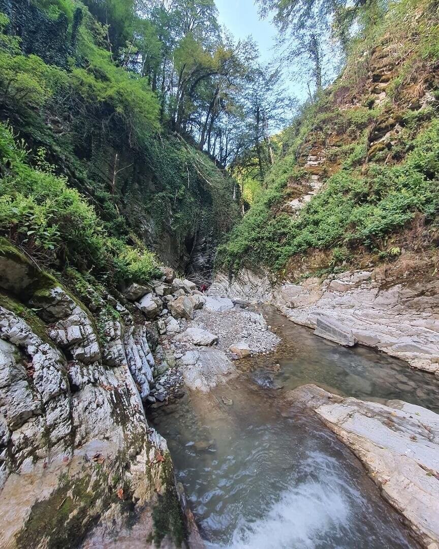Водопад Бзогу. Фото: Владимир Волошин | ВКонтакте