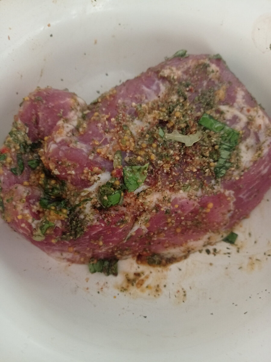 Мясо в маринаде