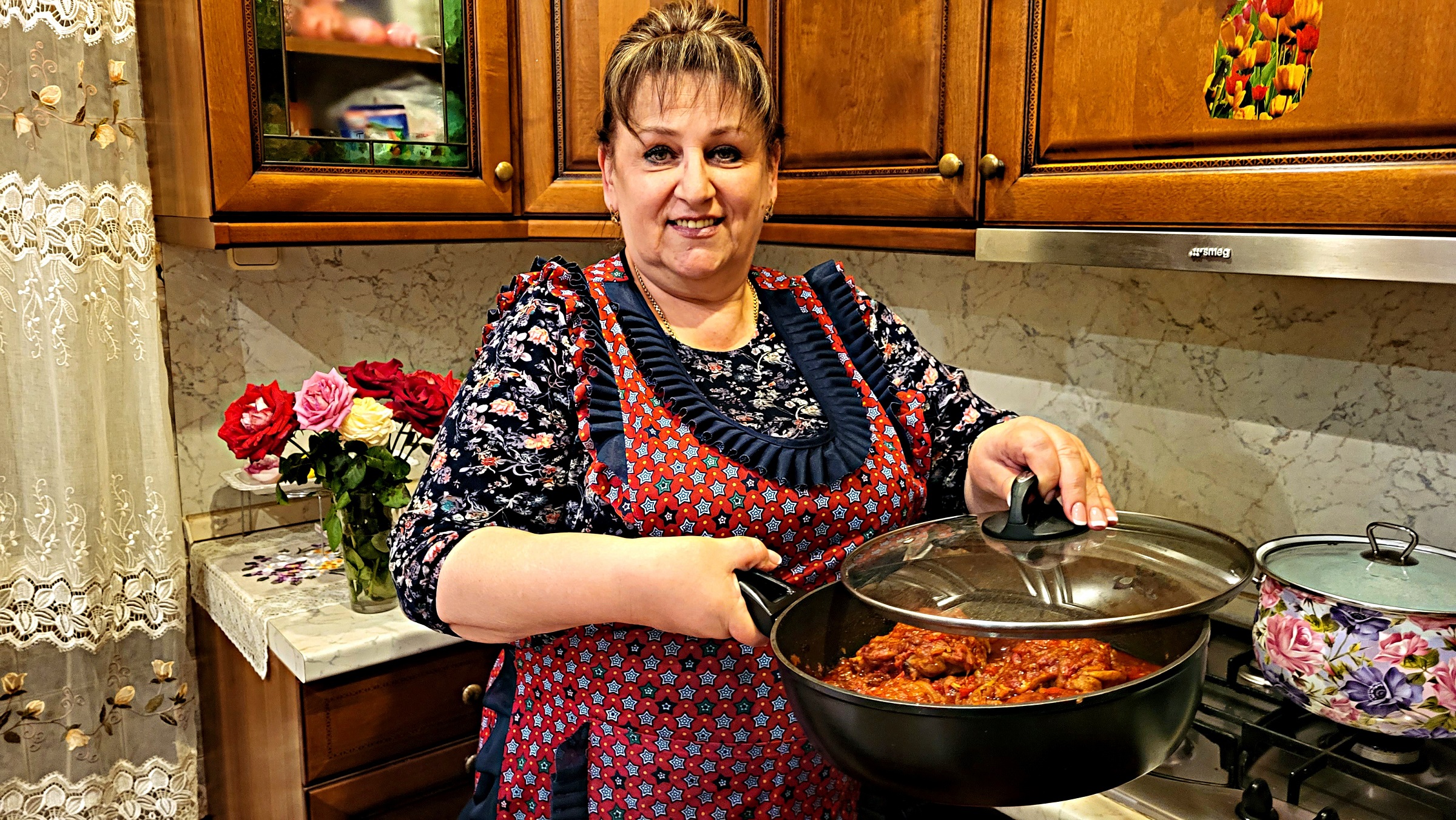 Сочная и самая вкусная курица в соусе! На одной сковороде!