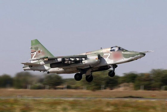    Штурмовик Су-25СМ ВКС России в зоне специальной военной операции