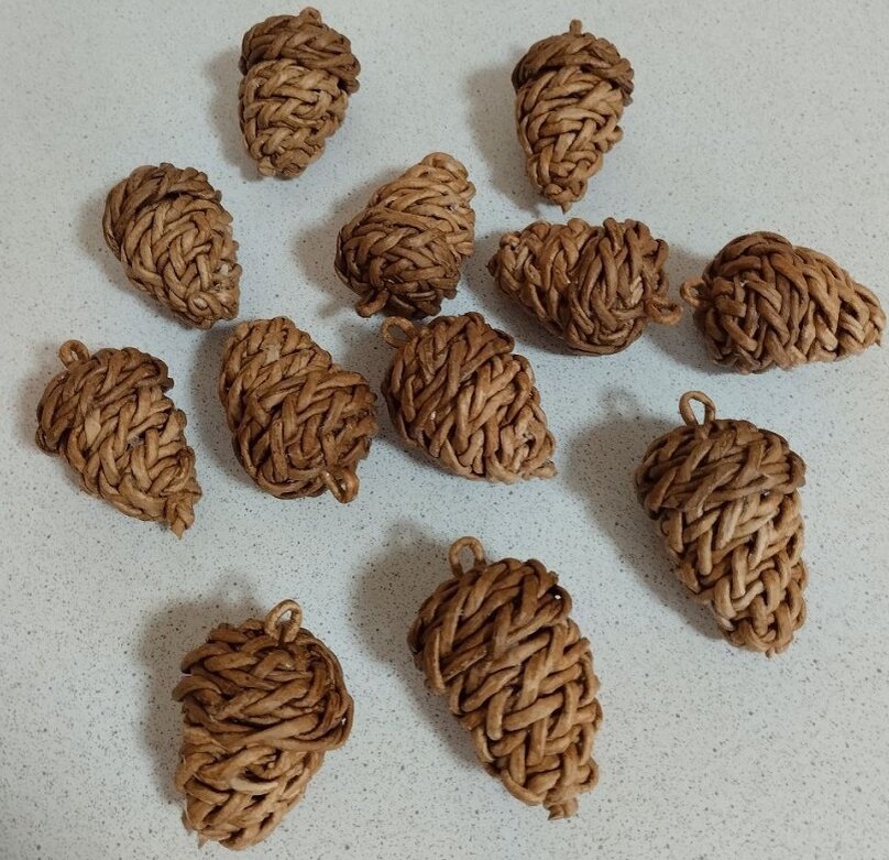 Желуди для брелоков