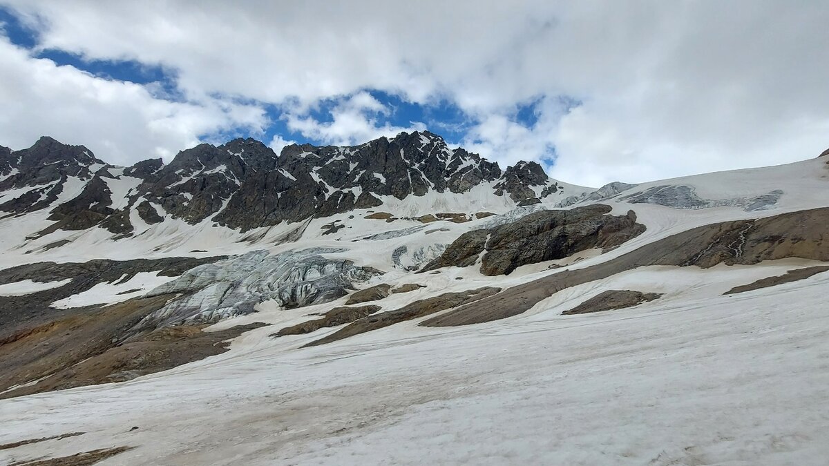 Ледник Ирикчат.