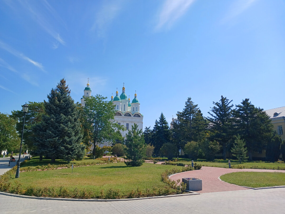 Парк в Астраханском кремле