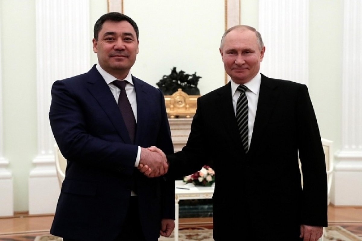    Путин прибыл в Бишкек для встречи с коллегами по СНГ в рамках саммита