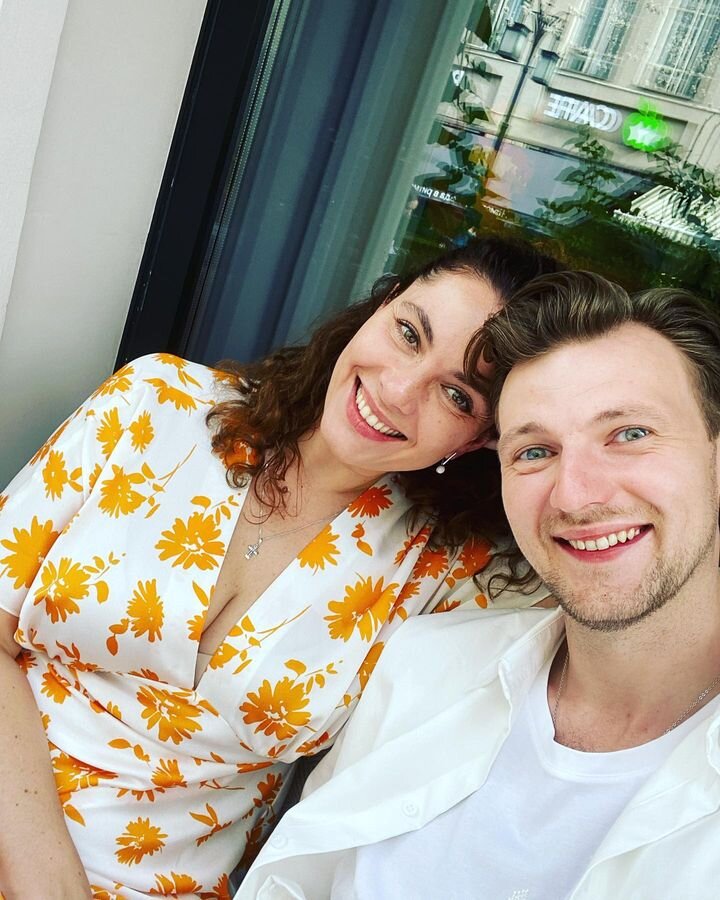    Янина Соколовская и Максим КеринСоцсети