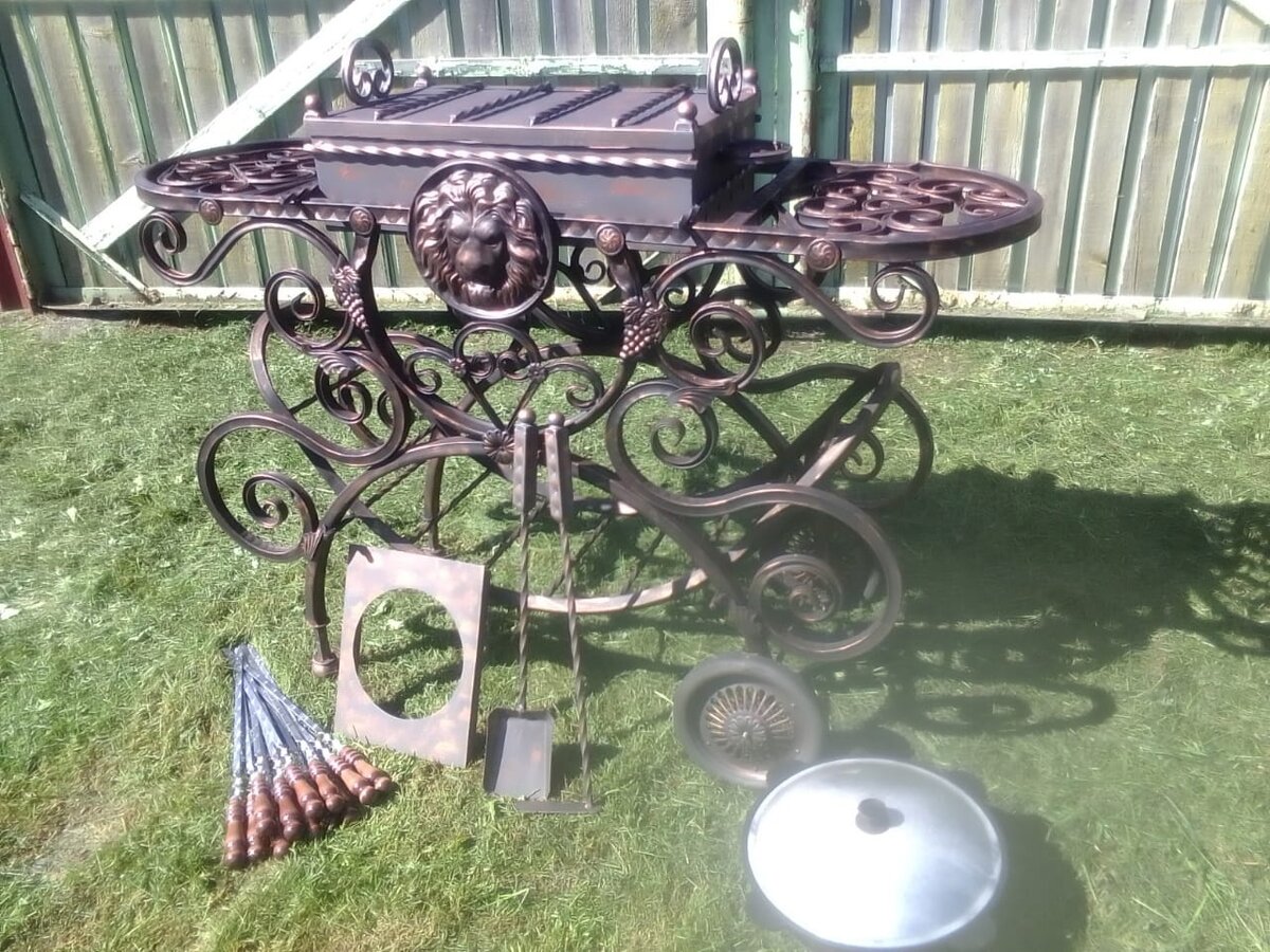 Мангал «Львиное сердце»