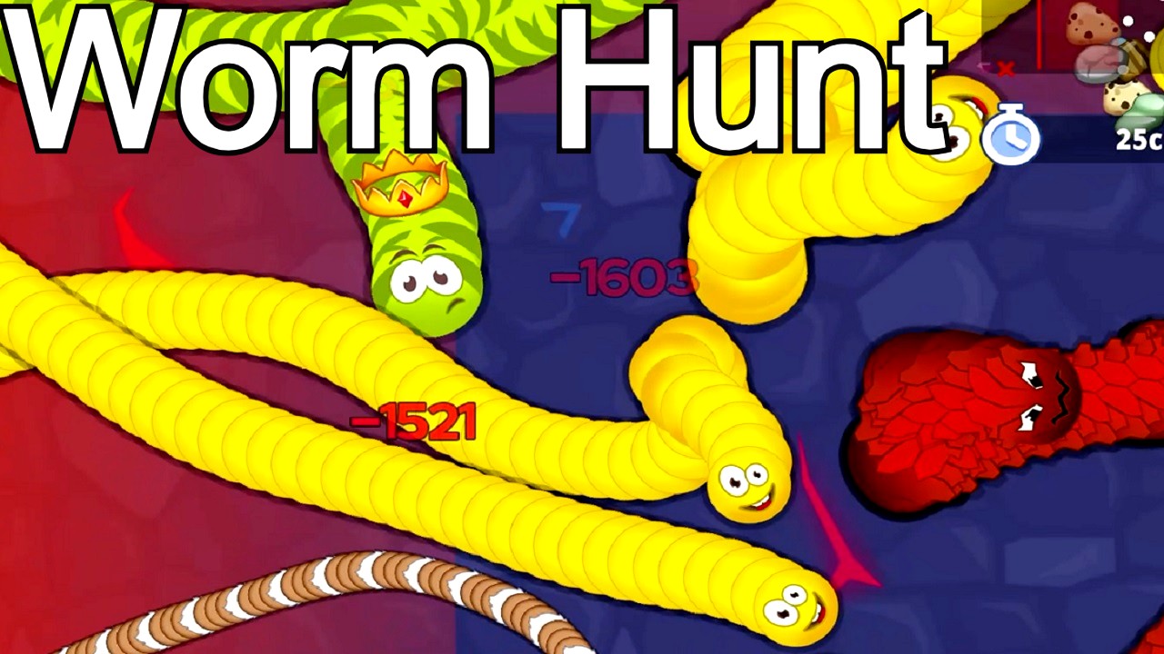 Червячные Баталии игра Червячная Охота Worm Hunt Рубиновая Лихорадка 1  место, победа !!!