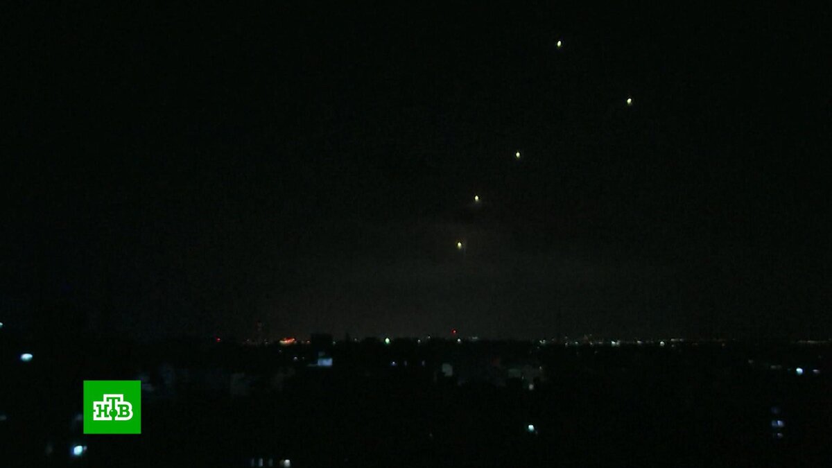    Появились кадры работы системы ПРО «Железный купол» в Израиле