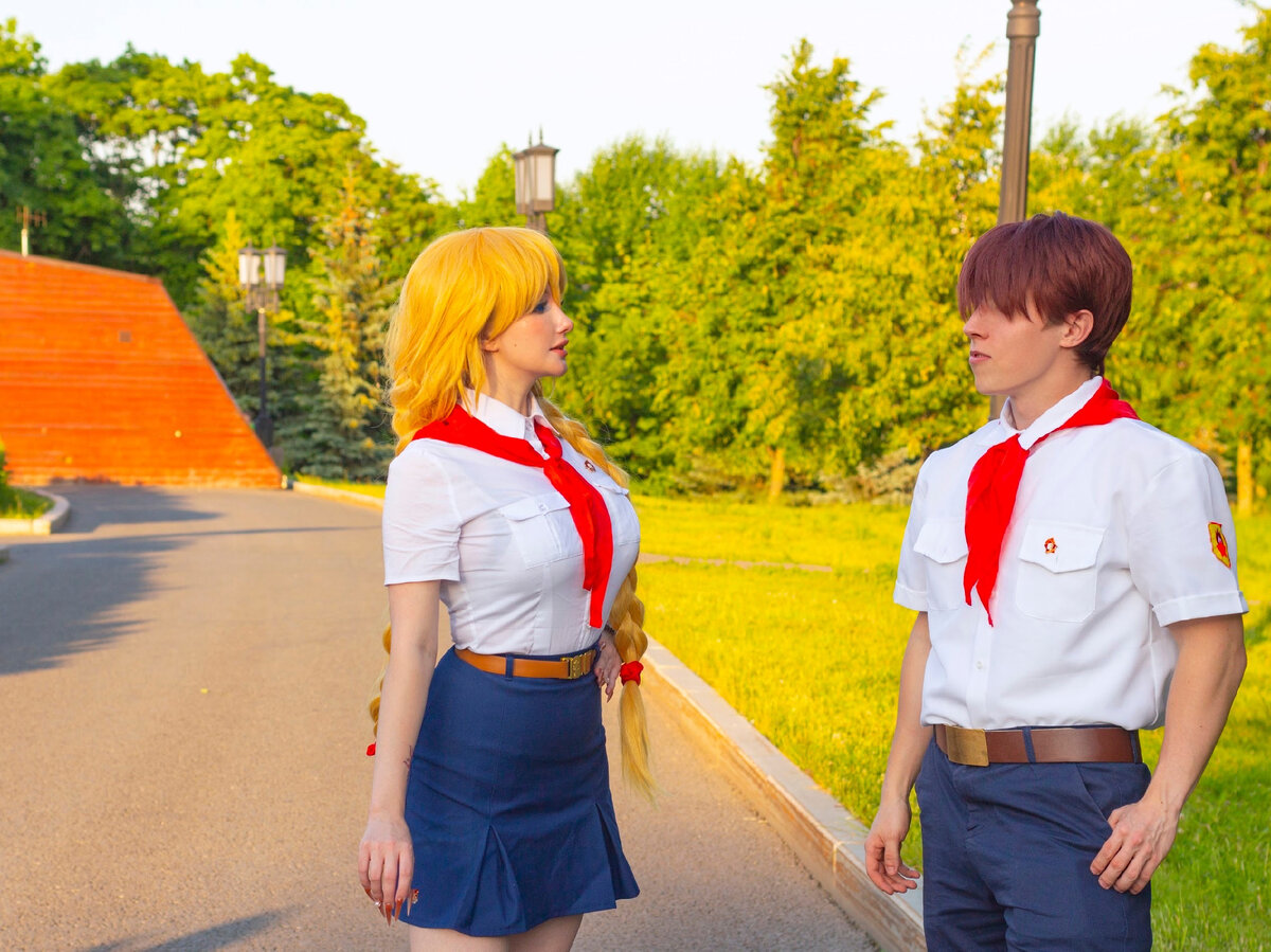 Everlasting summer cosplay. Славя Бесконечное лето косплей. Бесконечное лето косплей. IGM феномен бесконечного лета.