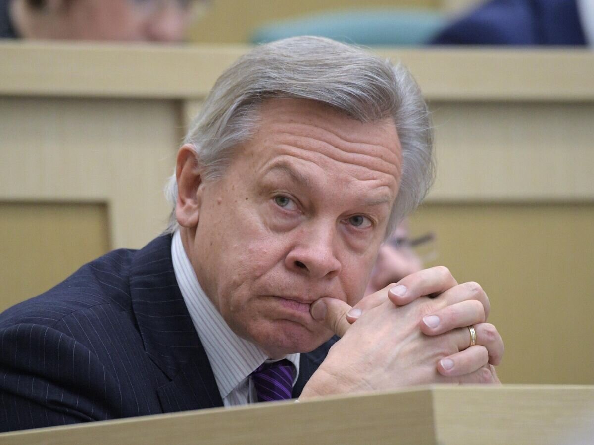    Сенатор Алексей Пушков на заседании Совета Федерации РФ© РИА Новости / Владимир Федоренко