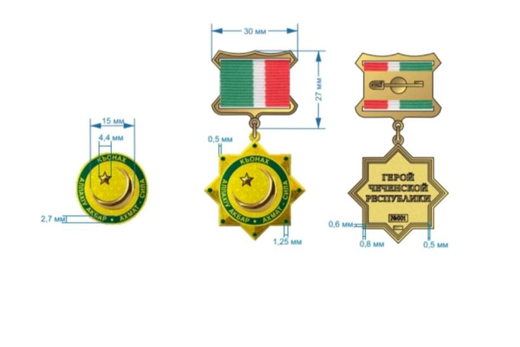 Герой Чеченской республики" - что за медаль, которой наградили сына Рамзана Кады