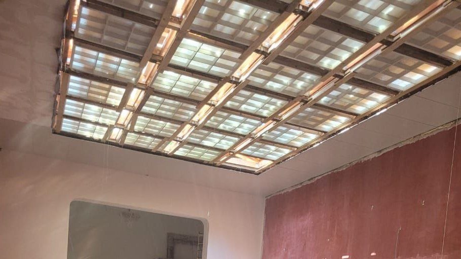 Стеклянный потолок в доме Айвазовского в Феодосии. Фото: Минкульт РК