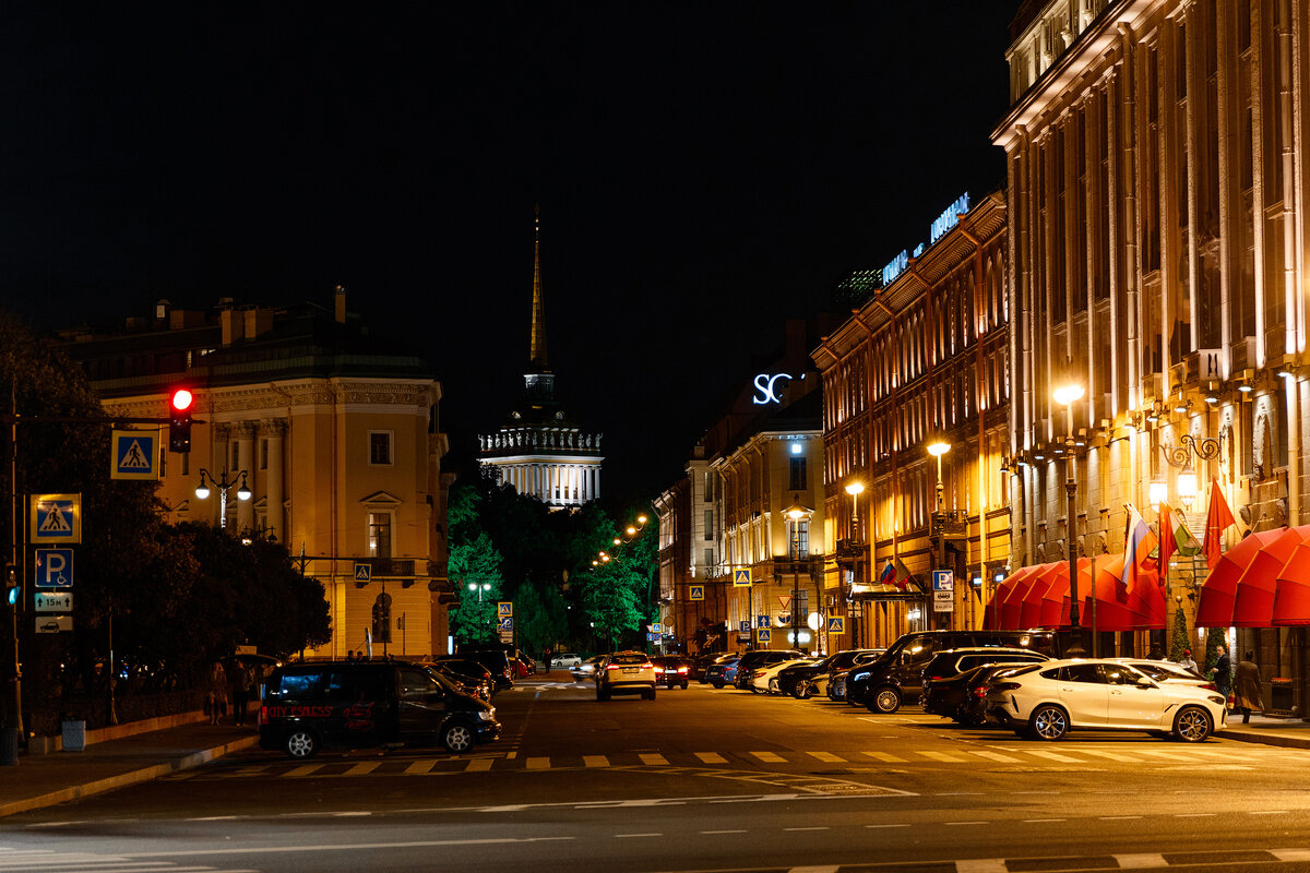 Освещение санкт петербурга