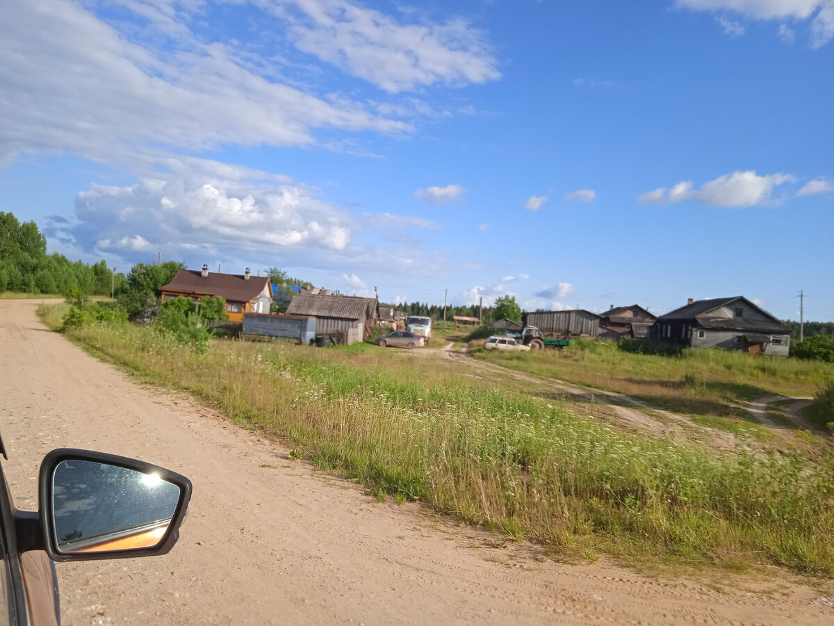 Деревенская улица. Фото автора.