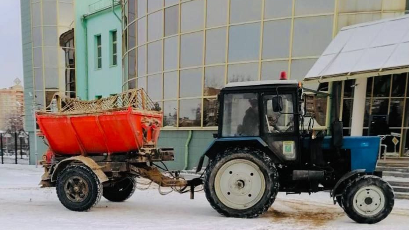    Зимняя спецтехника © Пресс-служба администрации г.о. Ступино