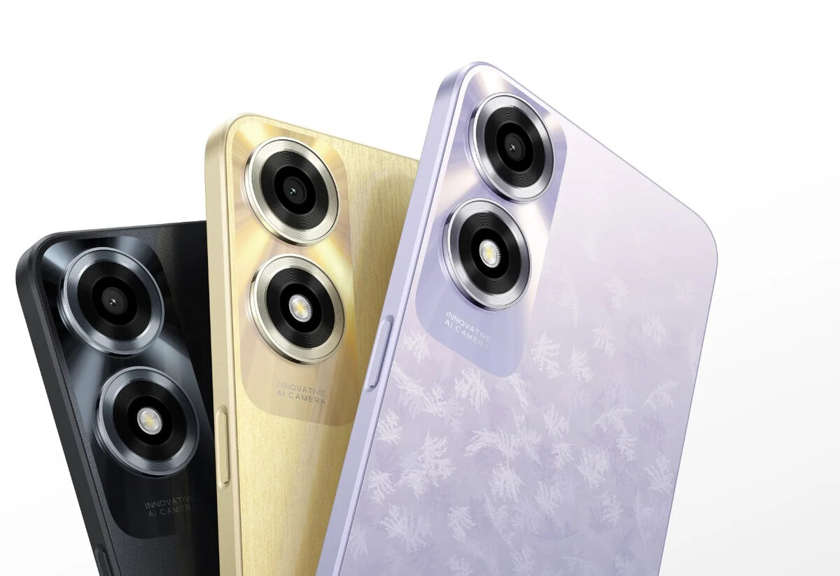 Промо-графика смартфона OPPO A2x (источник: OPPO)