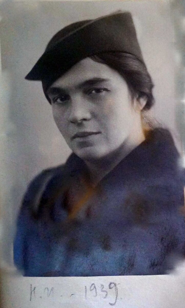 Портрет Нины Денне, 1939 г. Фото из личного архива. 