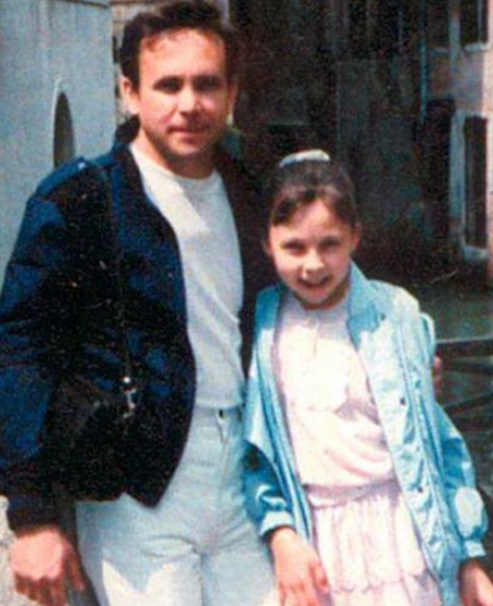 Борис Бархатов с дочкой