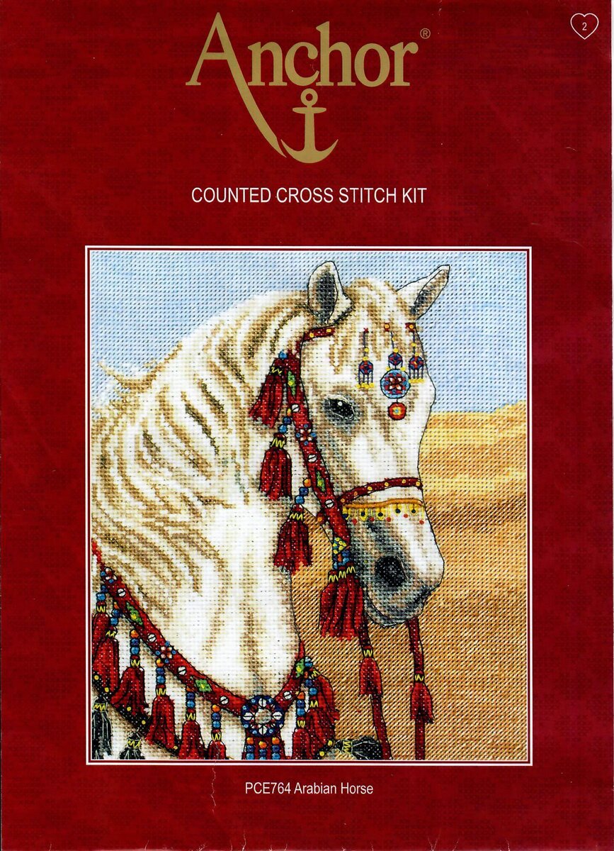 превью набора Arabian Horse, производитель Anchor. Здесь и далее все фото сделаны автором блога