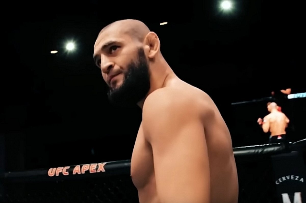    Боец UFC из Чечни Хамзат Чимаев сразится с американцем Камару Усманом