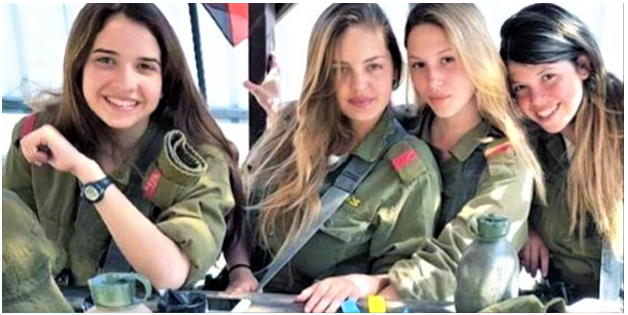 по данным издания Bild все эти изображенные на этом фото израильские девушки-военнослужащие были подвержены насилию со стороны ХАМАС (изображение взято из открытых источников)