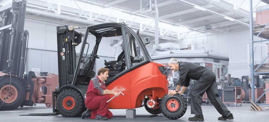 ТО вилочного погрузчика